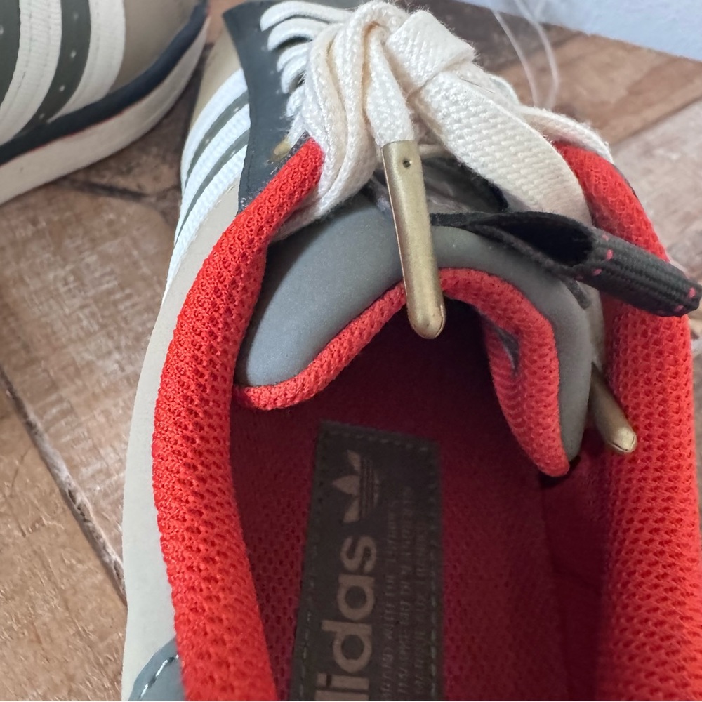 adidas Superstar Rattan Cream Sneakers - Picture 11 of 13